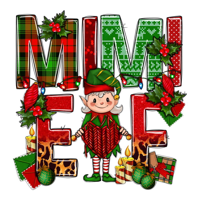 Mimi Elf With Knitting Christmas Classic Tee by BundleAndBundleShop | Teevron
