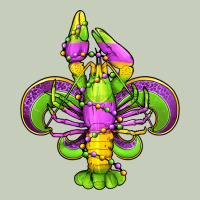 Mardi Gras Crawfish Fleur De Lis Ladies Tee | Teevron