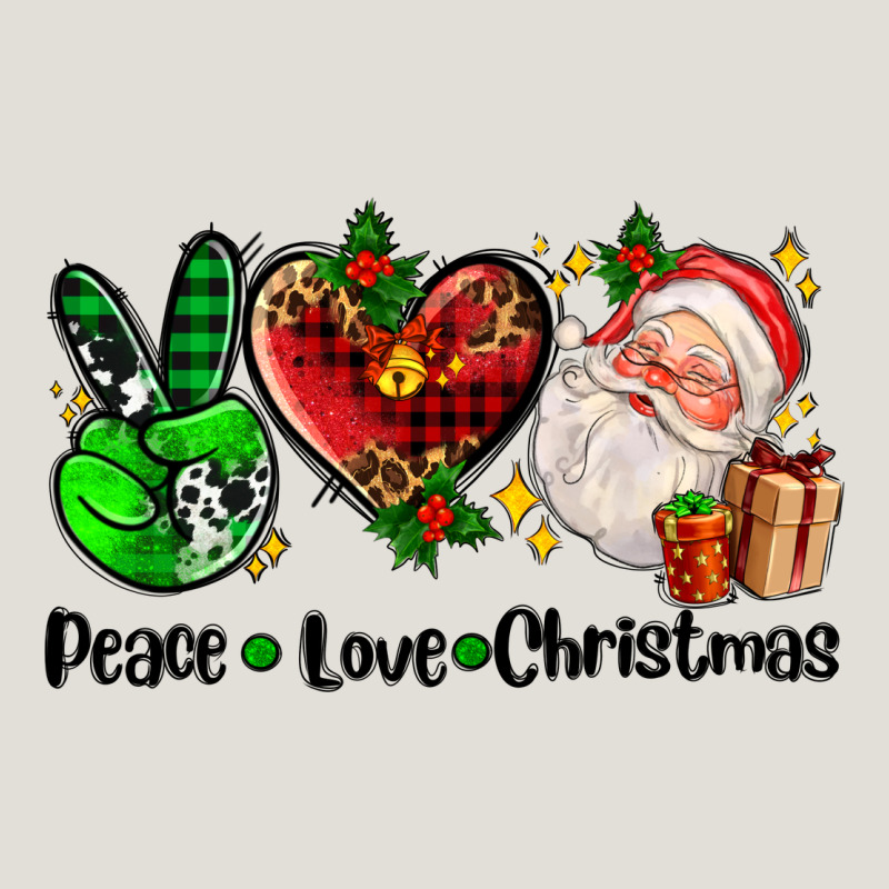 Peace Love  Christmas Heavy Core Tee by AdoDesignShop | Teevron