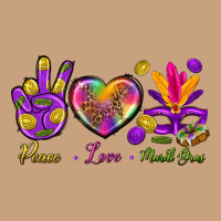 Peace Love Mardi Gras Vintage Tee | Teevron