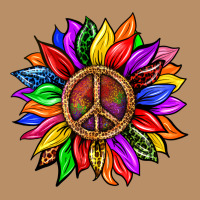 Pride Lgbtq+ Sunflower With Peace Vintage Hoodie | Teevron