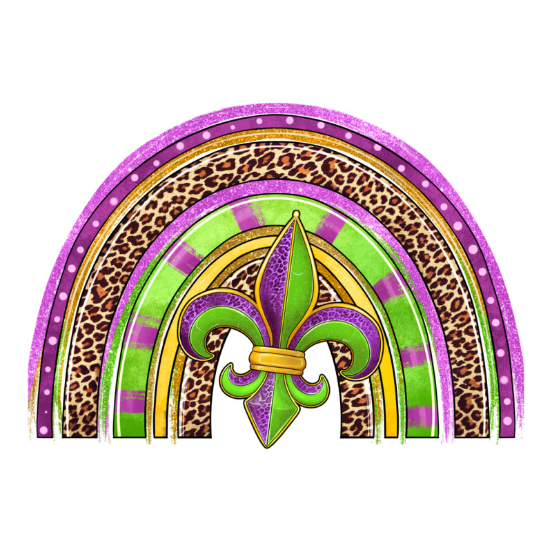 Mardi Gras Rainbow Ladies Tee by Jasminsmagicworld | Teevron