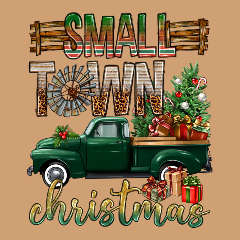 Small Town Christmas With Truck Vintage Tee by BundleAndBundleShop | Teevron