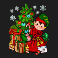 Santa's Elf Christmas Classic Tee | Teevron