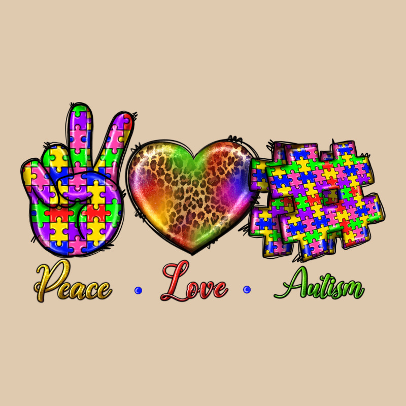 Peace Love Autism Classic Tee by BundleAndBundleShop | Teevron