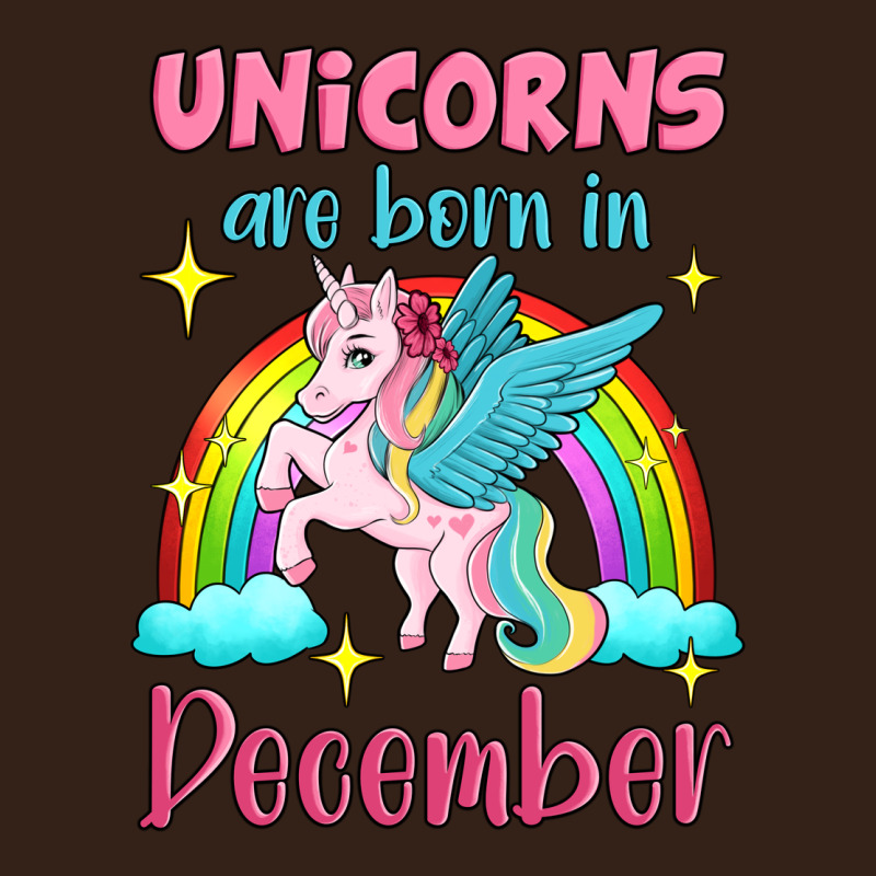 Unicorns Are Born In December Heavy Core Tee by Jasminsmagicworld | Teevron