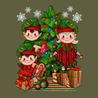 Mimi Elf, Mama Elf, Child Elf Christmas Vintage Tee | Teevron