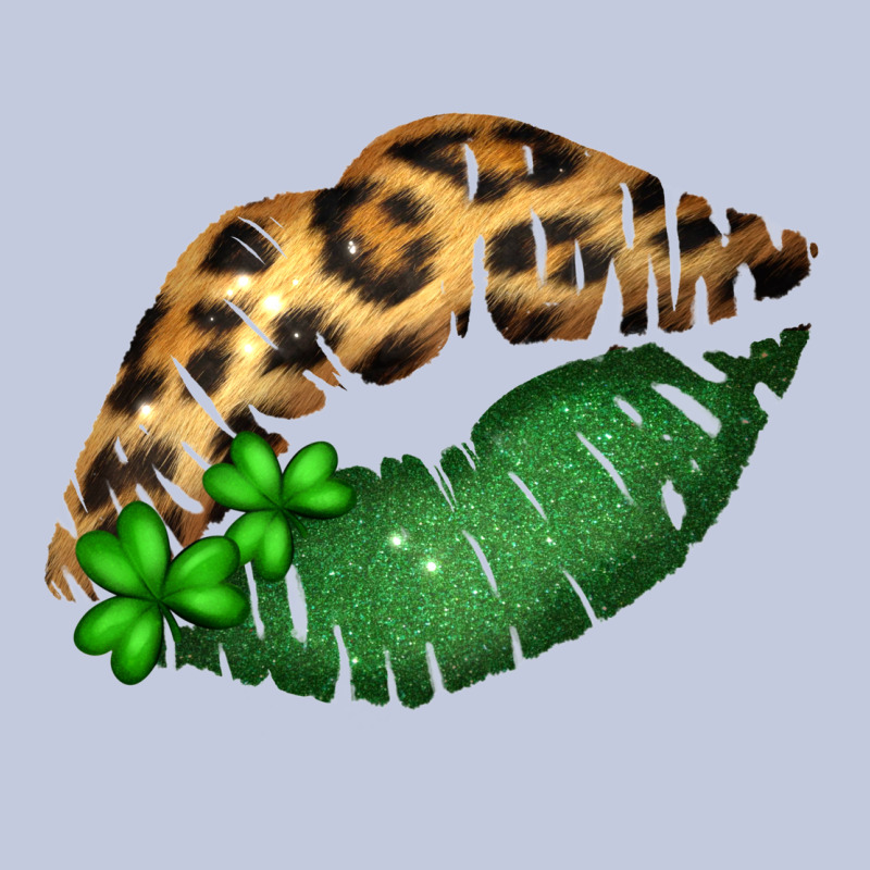 St. Patricks Day Leopard Lips Long Sleeve Tee by Bettercallsaul | Teevron