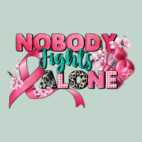 Nobody Fights Alone Cancer Awareness Zipper Hoodie | Teevron