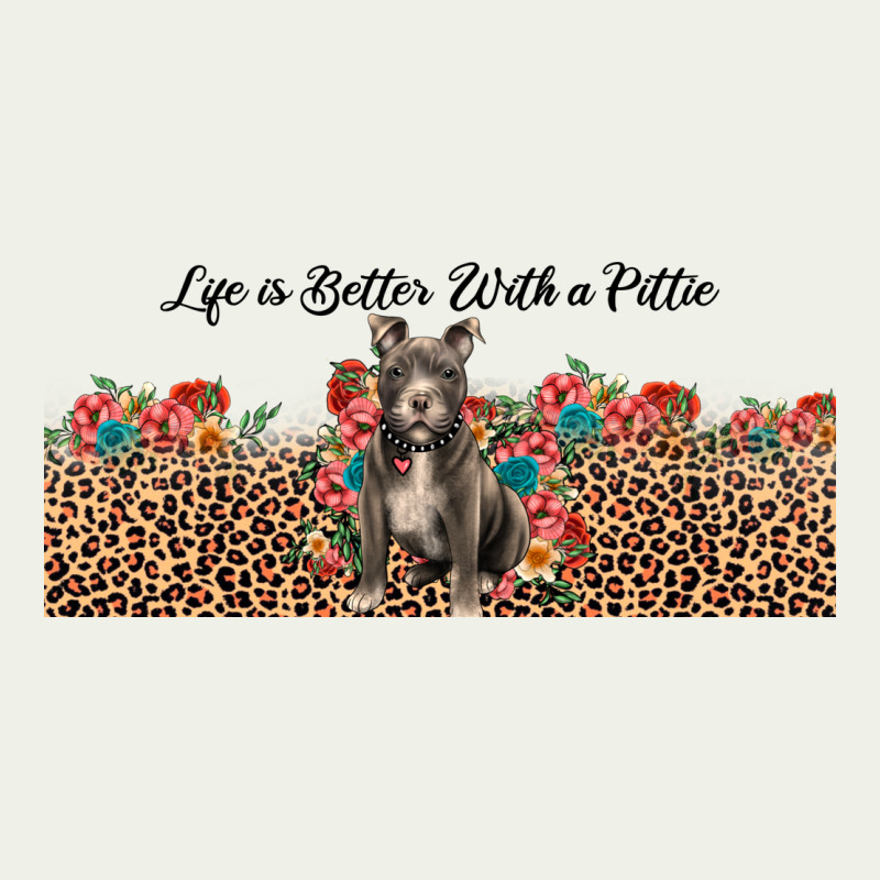 Life Is Better With A Pittie Urban Heavy Tee by JahusDesignShop | Teevron
