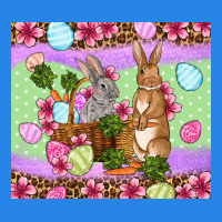 Easter Eggs Bunnys Basket Premium Hoodie | Teevron