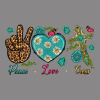 Peace Love Cross Vintage Tee | Teevron