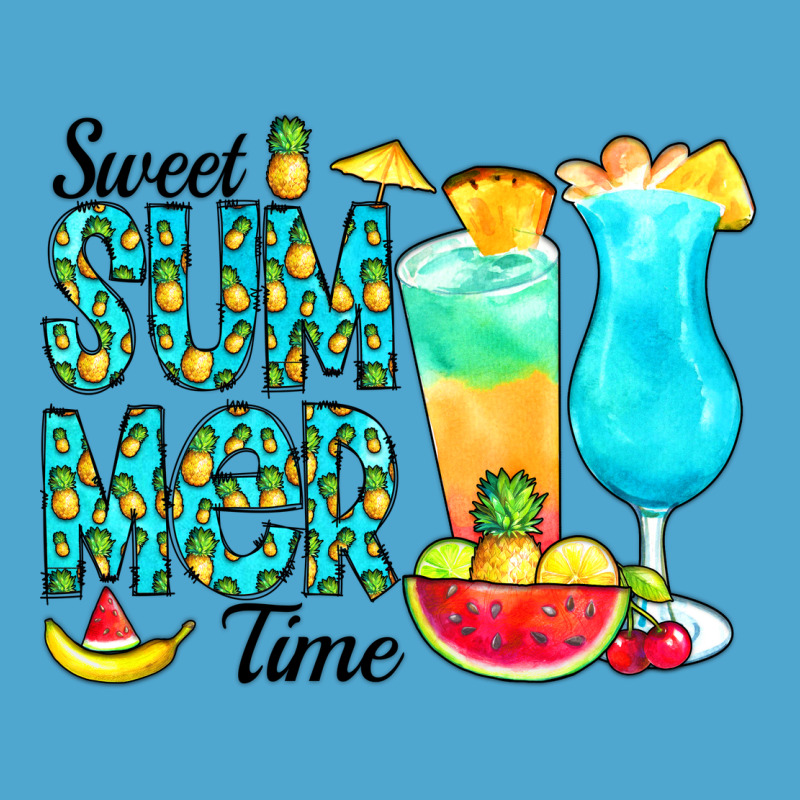 Sweet Summer Time Pineapple Premium Hoodie by CowCowDesign | Teevron
