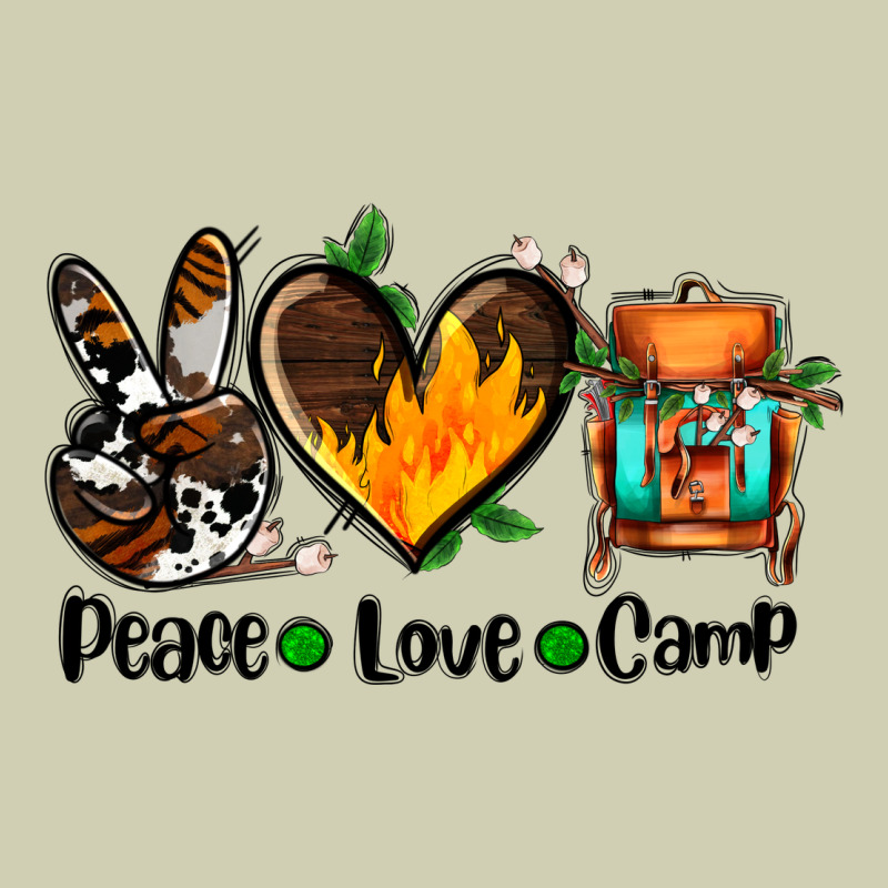 Peace Love Camp Ado Heavy Core Tee by AdoDesignShop | Teevron