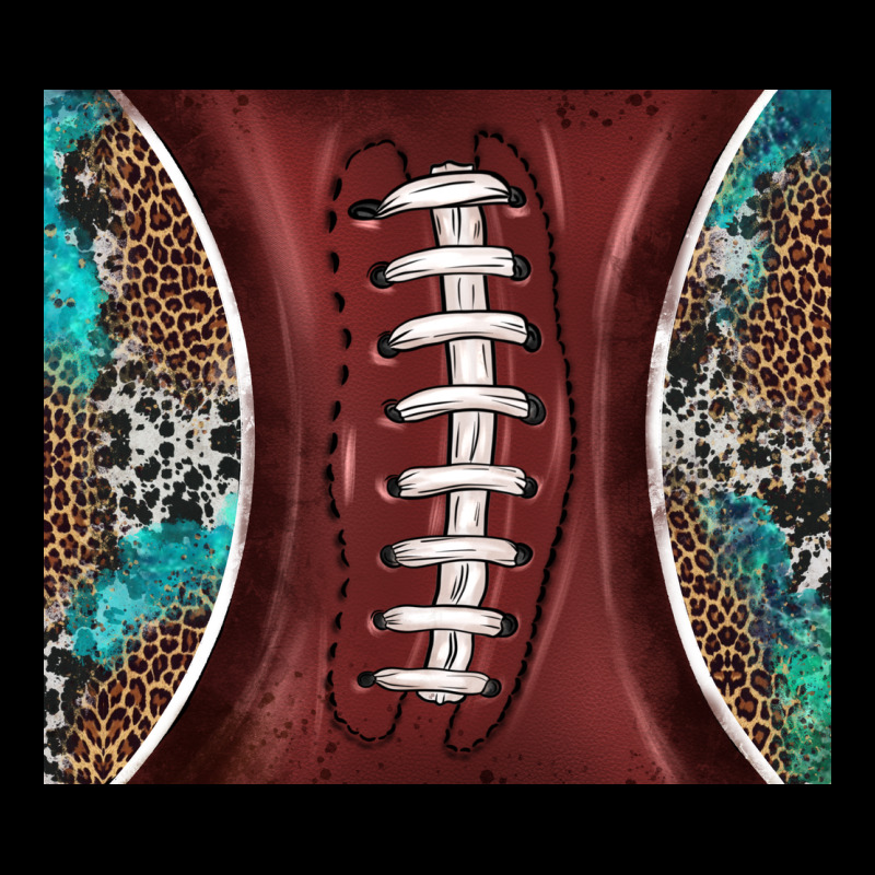 Western Pattern And American Football Ladies Tee by BarkalooDesign | Teevron