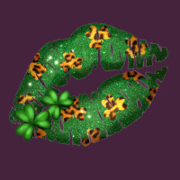 Green And Leopard Patterned Irish Day Lips Long Sleeve Tee | Teevron