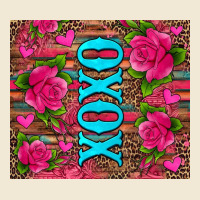 Xoxo Valentine's Day Pink Roses And Hearts Ladies Tee | Teevron