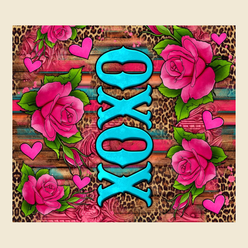 Xoxo Valentine's Day Pink Roses And Hearts Ladies Tee by Jasminsmagicworld | Teevron