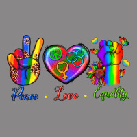 Peace Love Equality Vintage Tee | Teevron