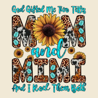 God Gifted Me Two Titles Mom And Mimi  And I Rock Them Both Premium Tee | Teevron