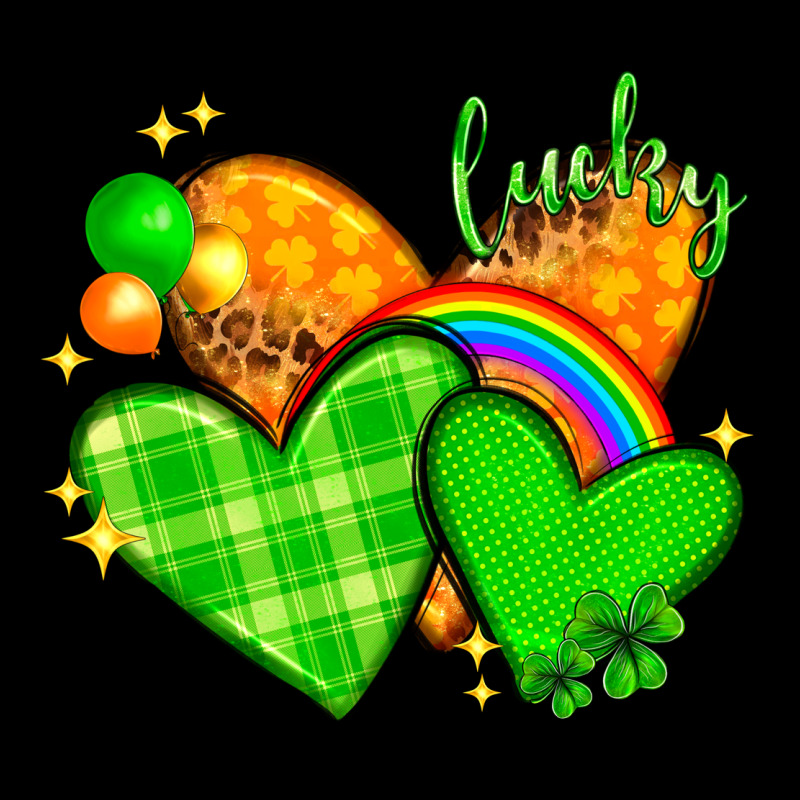 St Patricks Day Hearts Png Heavyweight Sweatshirt by NancyCooperArtShop | Teevron