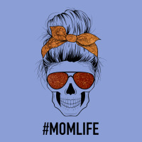 Glitter Western Patterned Mom Skull Long Sleeve Tee | Teevron