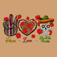Peace Love Dia De Los Muertos Vintage Tee | Teevron