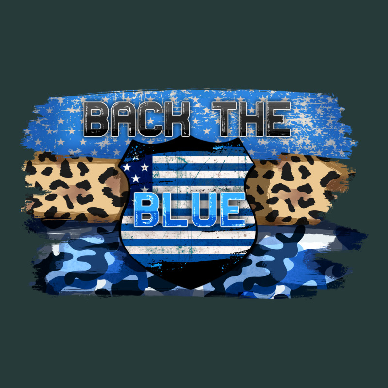 Back The Blue Premium Sweatshirt by FaDigitalArtStudio | Teevron
