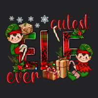 Cutest Elf Ever Christmas Vintage Tee | Teevron