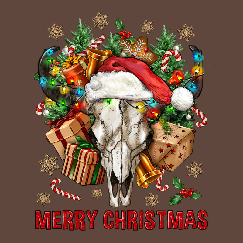 Merry Christmas With Bull Skull Classic Tee by BundleAndBundleShop | Teevron