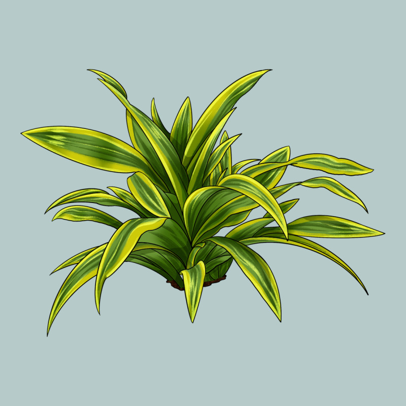 Lemon Lime Dracaena Leaf Heavy Core Tee by LillyAllenDesigns | Teevron
