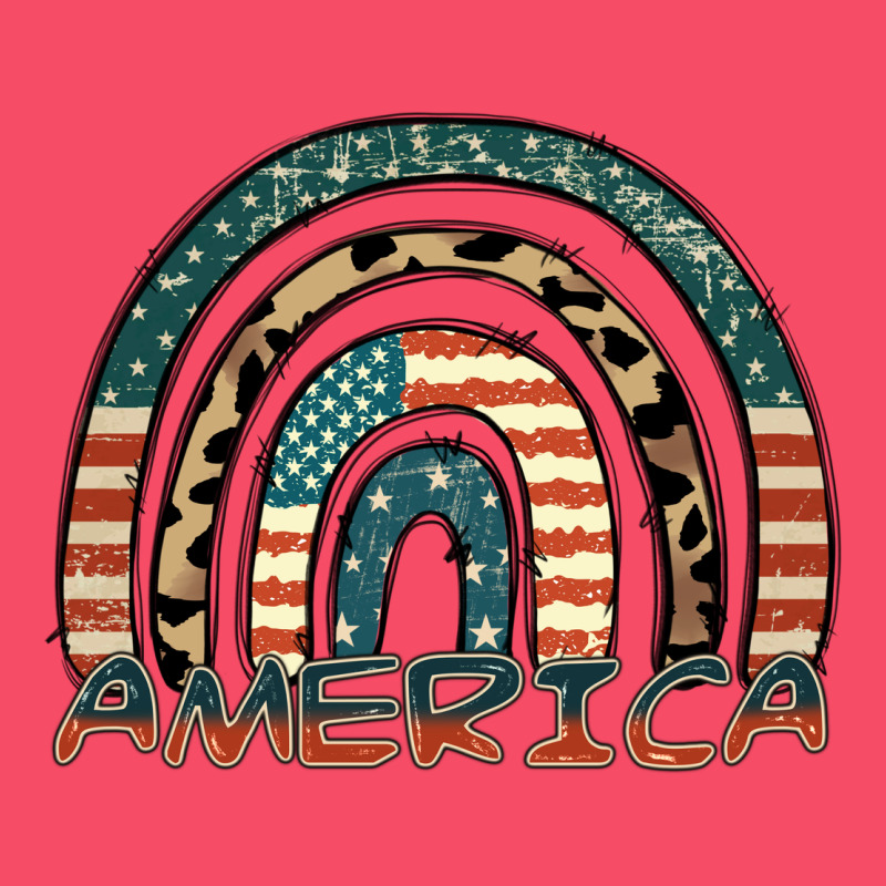 America Rainbow Premium Sweatshirt by FaDigitalArtStudio | Teevron