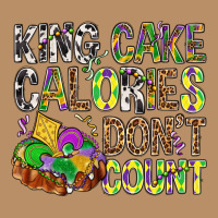 King Cake Calories Don't Count Mardi Gras Vintage Hoodie | Teevron