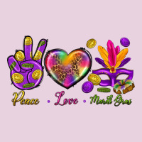 Peace Love Mardi Gras Classic Tee | Teevron