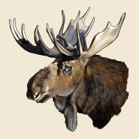 Moose Buck Deer Head Premium Tee | Teevron