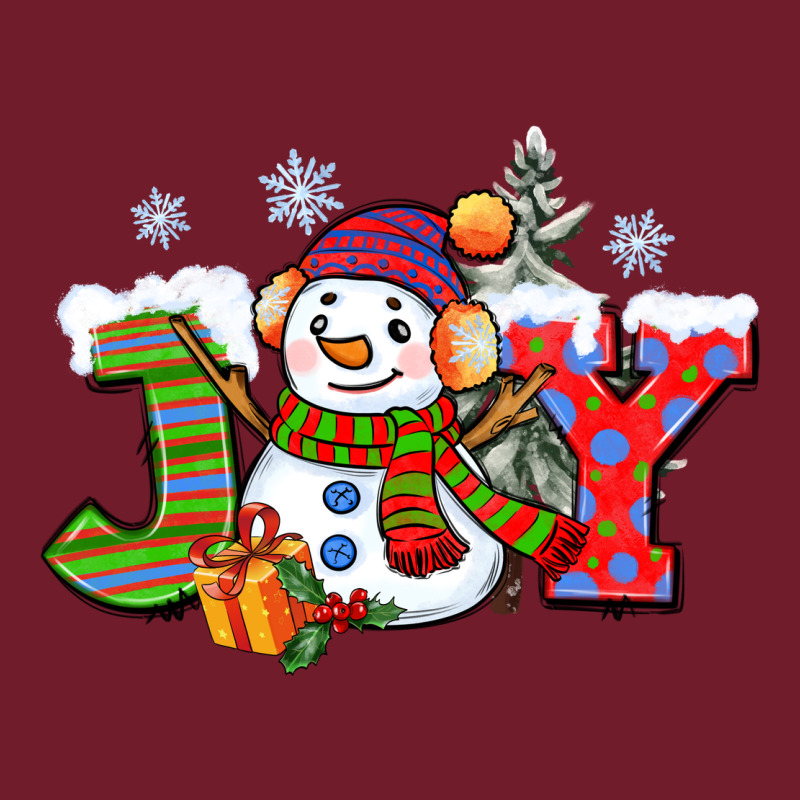 Christmas Joy Snowman Zipper Hoodie by CowGirlArtShop | Teevron