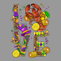 Love Crawfish Mardi Gras Vintage Hoodie | Teevron