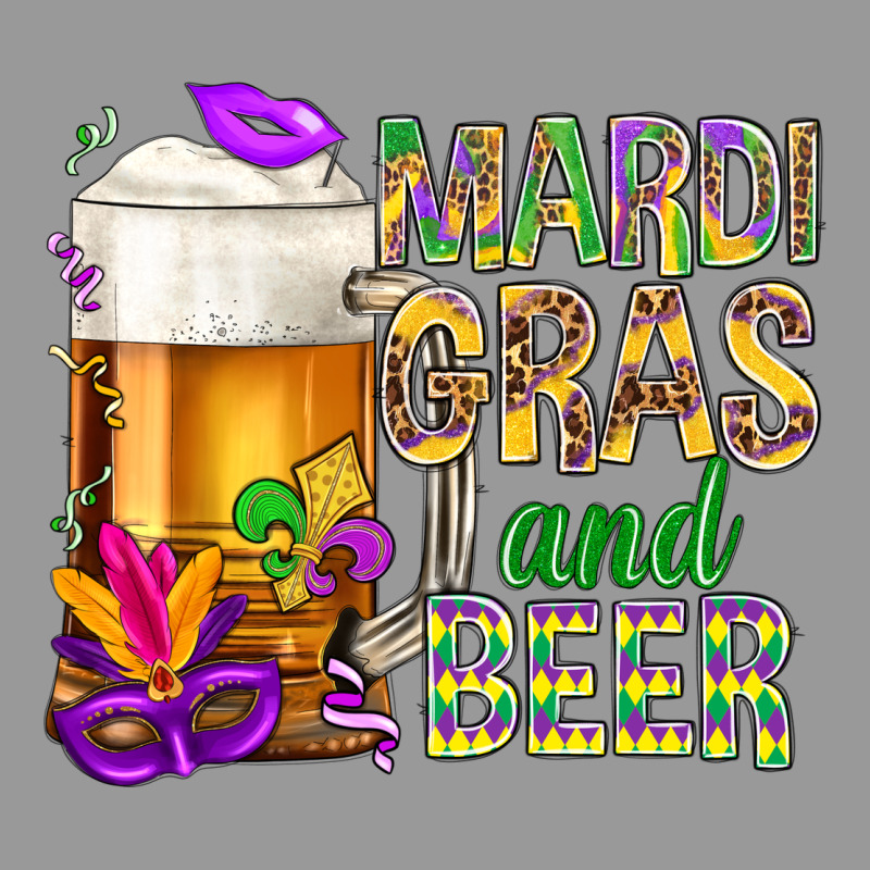 Mardi Gras And Beer Vintage Hoodie by BundleAndBundleShop | Teevron