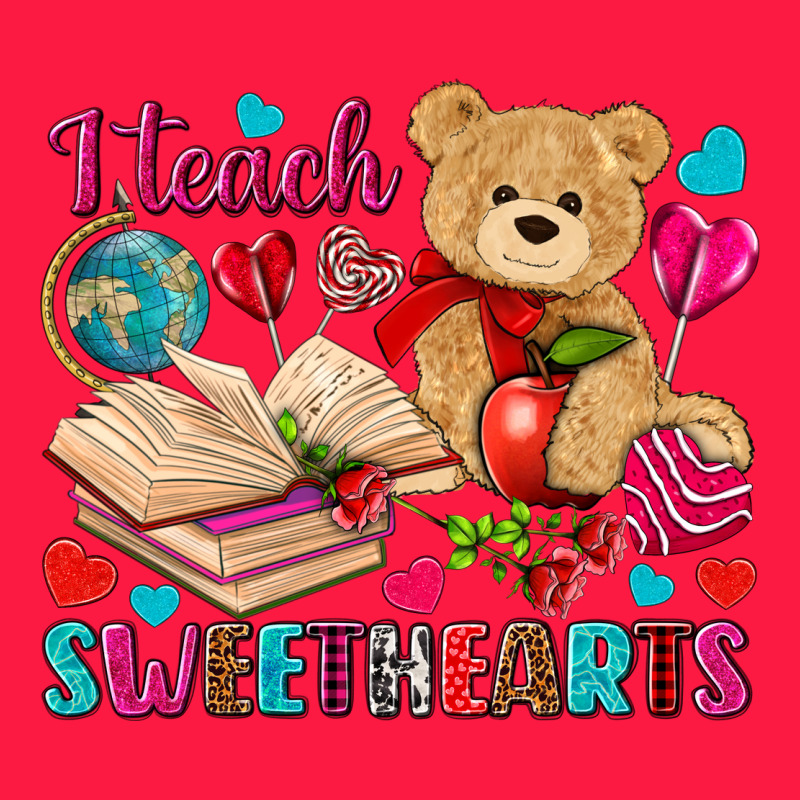 I Teach Sweethearts Valentine's Day Zipper Hoodie by HowdyJamesFarm | Teevron