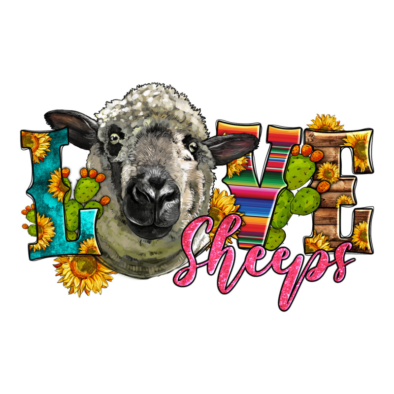 Western Love Sheeps Ladies Tee by LillyAllenDesigns | Teevron
