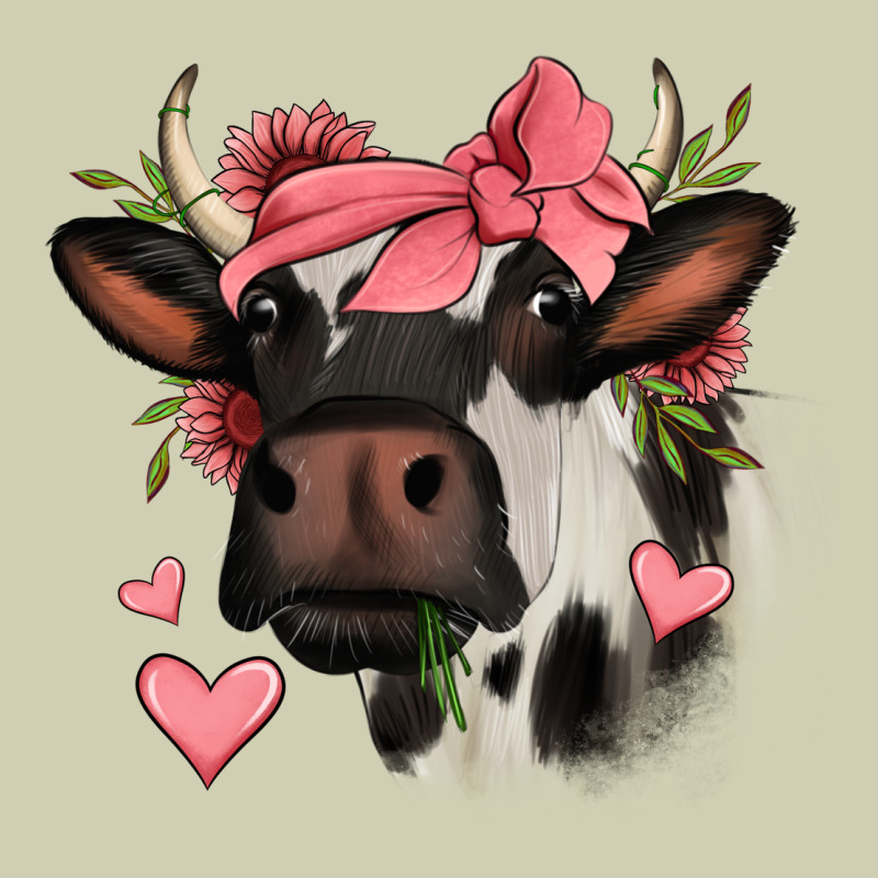 Valentines Day Cow Heavy Core Tee by Jasminsmagicworld | Teevron