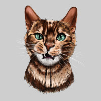 Bengal Cat Face Premium Tee | Teevron