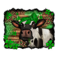 st Patricks cow with leopard background holstein cow | Teevron