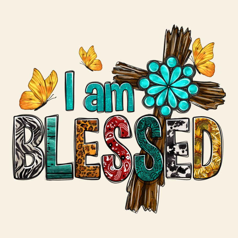 I Am Blessed Cross Vintage Tee by BundleAndBundleShop | Teevron