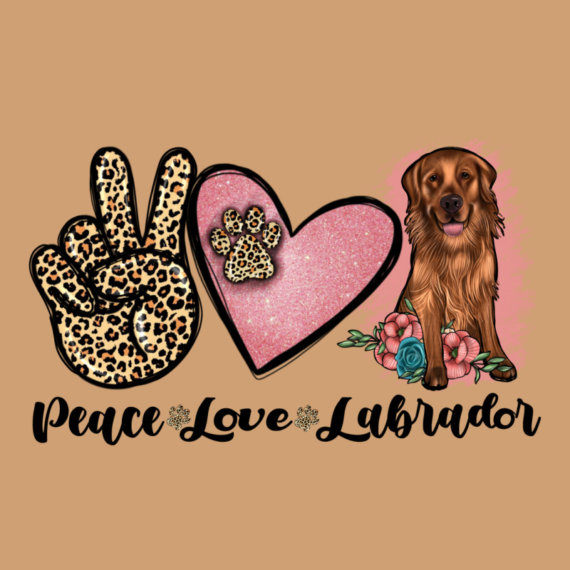 Peace Love Labrador Vintage Tee by JahusDesignShop | Teevron