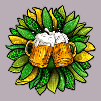 St. Patricks Sunflower With Beer Vintage Tee | Teevron