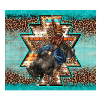 western rodeo bullfighter Aztec leopard turquoise | Teevron