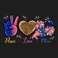 Peace Love Cheer Classic Tee | Teevron