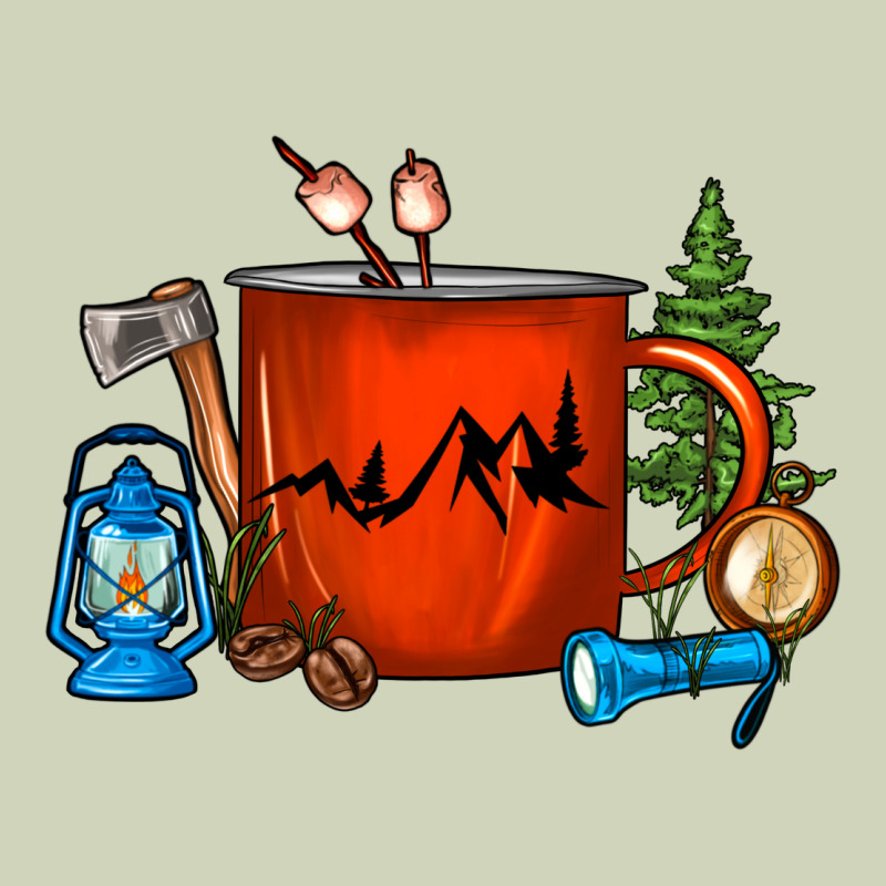 Camper Coffee Cup Heavyweight Hoodie by FaDigitalArtStudio | Teevron
