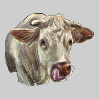 Charolais Cattle Face Premium Tee | Teevron